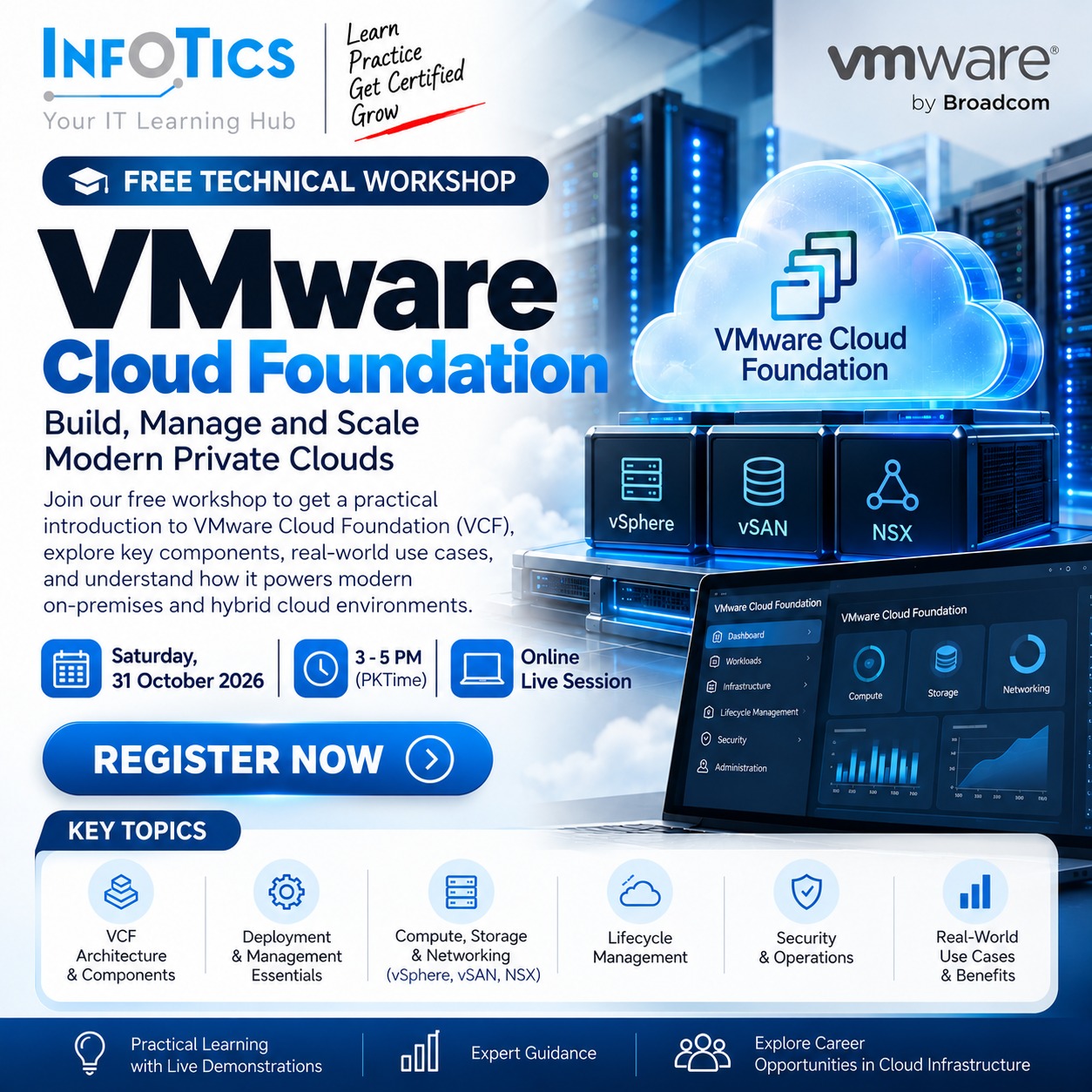 Free VMware Cloud Foundation (VCF) Technical Workshop