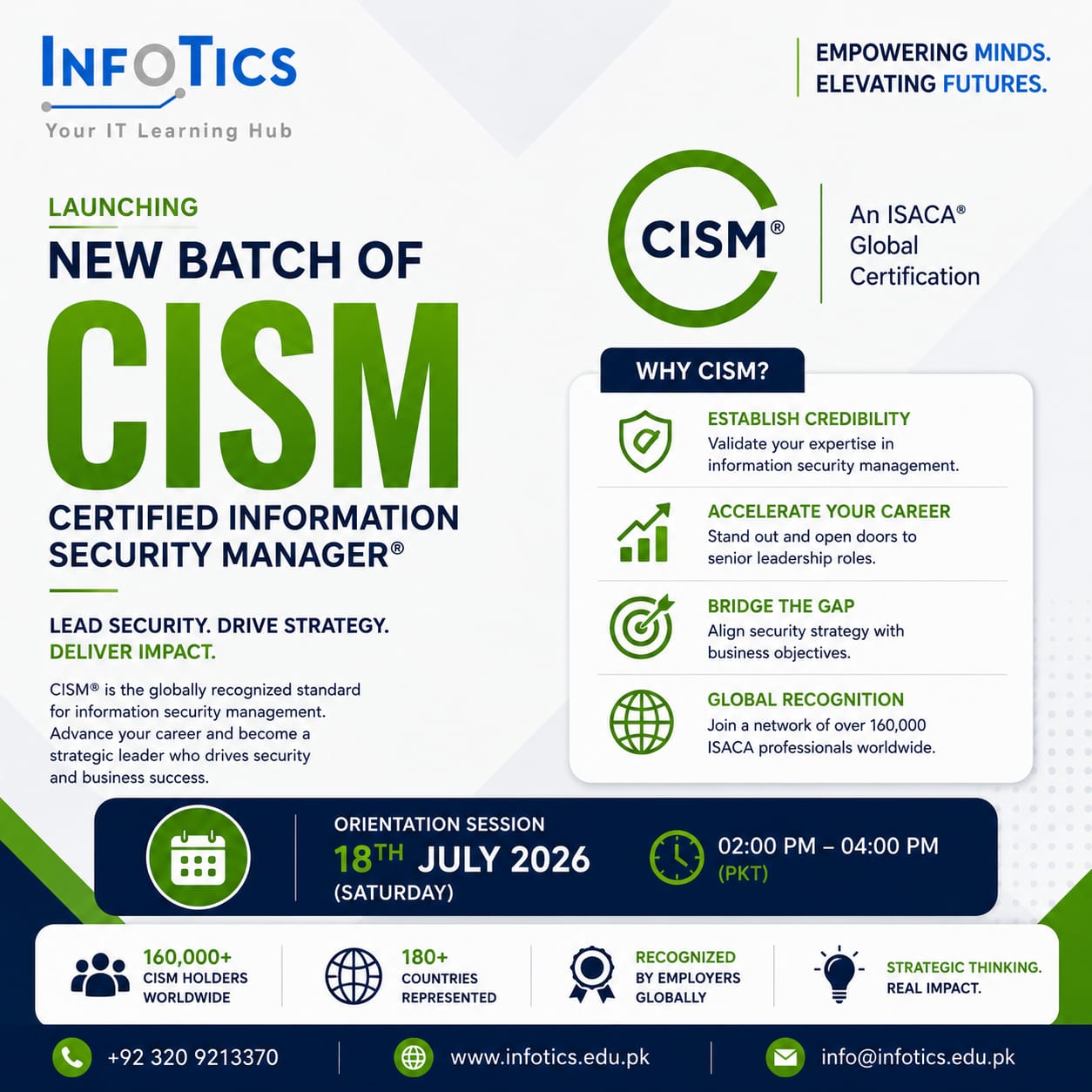 Certified Information Security Manager (CISM®)